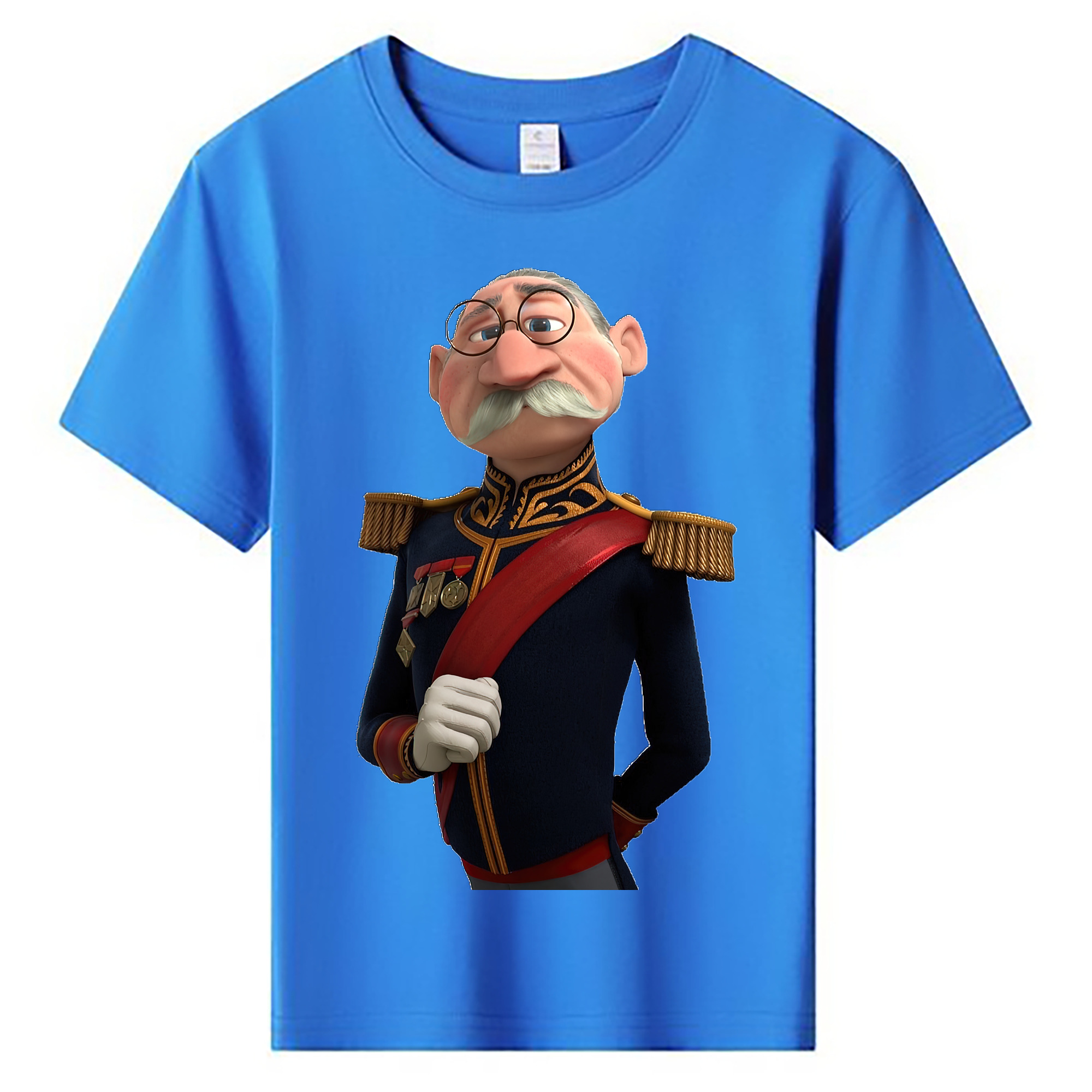 （画像用） アナと雪の女王 アンナ エルサ Frozen Anna Elsa 綿100％キッズTシャツ（フロントプリント）